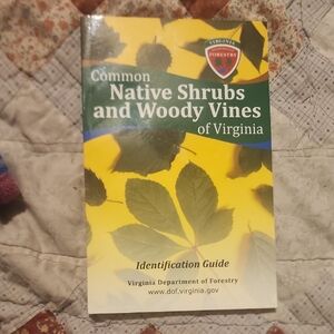 Common Native Shrubs And Woody Vines Of Virginia Paperback